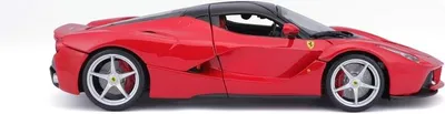 Zdjęcie produktu dla BBURAGO Ferrari Laferrari Signature, Model samochodu sportowego, Wstępnie zmontowany, 1:18, Ferrari Laferrari Signature, Męski, Czerwony