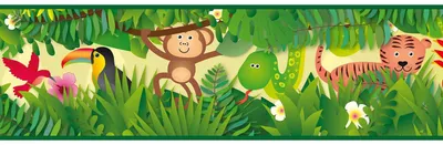 Image de Profhome 403725-GU Papier peint motif animal mat vert brun 0,75 m2