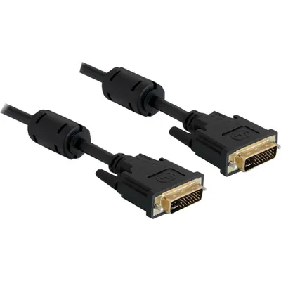 Immagine prodotto di Cavo DELOCK DVI 24+5 St > DVI St 1m