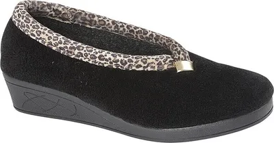 Image de Sleepers - Pantoufles pour femmes "Dawn" DF1973 (35,5 EU) (Noir)