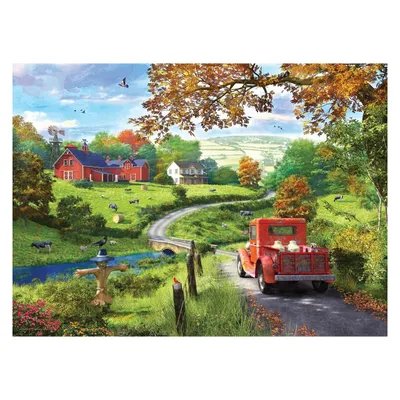 Image de Eurographics Puzzle La route de campagne par Dominic Davison, 1000 pièces, 68 x 48 cm, 6000-0968