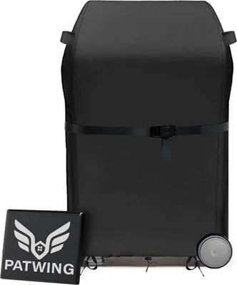 Produktbild von PATWING Grillabdeckung 600D Oxford-Stoff Schwarz 70x70x70 cm Schutzhülle Grill waterproof UV-beständig