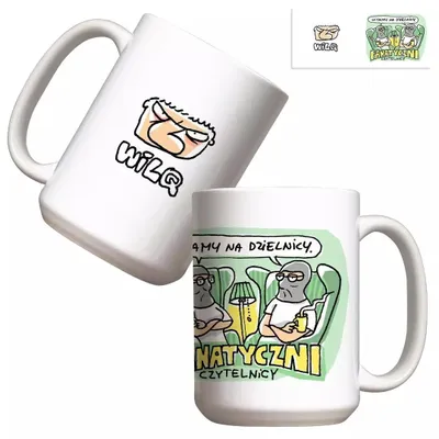 Immagine prodotto di Tazza - Wilq Fantastici lettori 440 ml - Molom