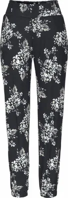 Produktbild von LASCANA Strandhose schwarz-creme Größe 40