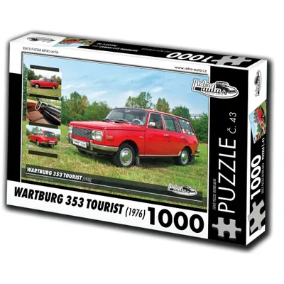Produktbild von RETRO-AUTA Puzzle Nr. 43 Wartburg 353 Tourist (1976) 1000 Teile