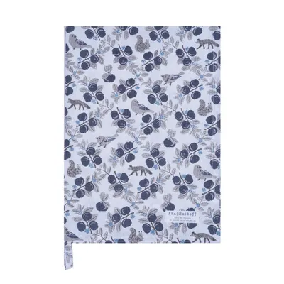 Produktbild von Krasilnikoff – Geschirrtuch KW13625 – Diagonal Animals / Tiere, Blue