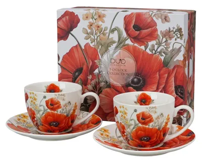 Produktbild von Duo Tassen Maki 270 ml Set - 2 Stück vielfarbig