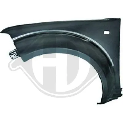 Produktbild von DIEDERICHS 6084106 Kotflügel Vorne Rechts für NISSAN NP300 Navara Pickup (D40) Pathfinder III (R51)