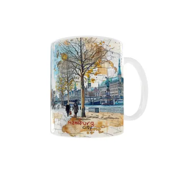Obrázek produktu pro Hrnek 300ml Holiday City Travel Německo Hamburg City
