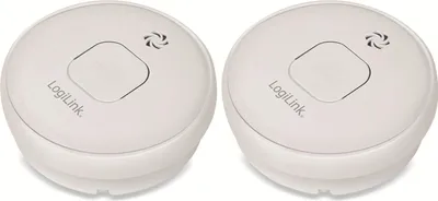 Produktbild von LOGILINK Rauchmelder SC0016, mit Lithiumbatterie, 2 Stück
