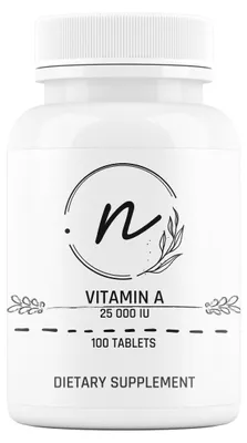 Produktbild von NaturePRO - Vitamin A 25000 IU, 100 Tabletten