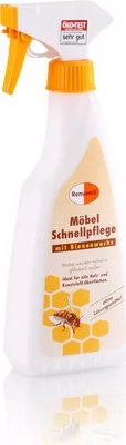 Produktbild von Renuwell Möbel Schnellpflege mit Bienenwachs, 500 ml