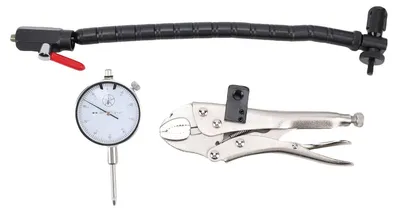 Bremsrotor-Auslaufmessgerät-Set, 0 Zoll bei 0,001 Zoll, für Kfz-Werkstätten