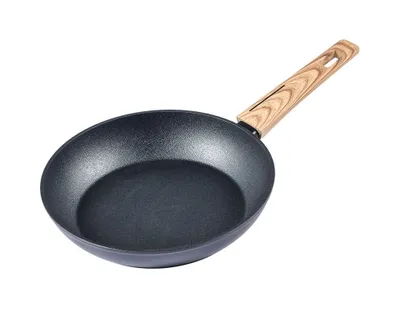 Produktbild von Schäfer Bratpfanne Ø 28cm "Wood" Pfanne Antihaftbeschichtung für alle Herdarten