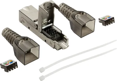 Produktbild von LOGILINK Feldkonfektionierbarer Steckverbinder Cat6A 10GE