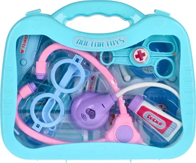 Image de Little Doctor, kit du médecin dans une mallette bleue 3+ MEGA CREATIVE