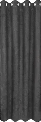Produktbild von Gerster Ösenschal uni, Thermo Blackout 145 cm x 245 cm, anthrazit