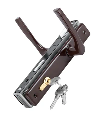 Produktbild von Torset Für Tor- Und Türklinken Bronze 90 Einsatz Schloss 90/22 Kassette 90/40