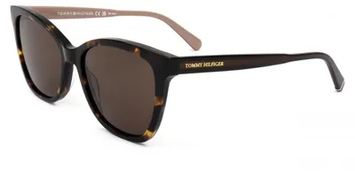 Image de Lunettes de soleil Tommy Hilfiger TH 1981/S Havana 54/17/140 pour femme