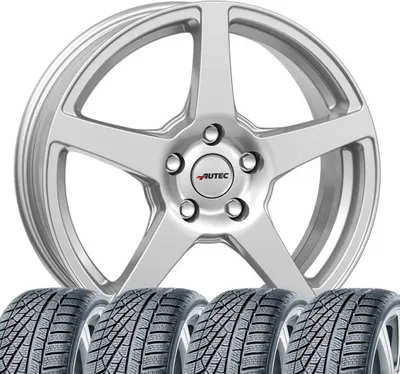Produktbild von Kompletträder Winterräder Winterkompletträder Reifen mit Felgen Valea 7x17 ET32 4x108 kompatibel mit Peugeot 2008