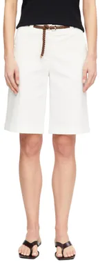 Productafbeelding van COMMA dames shorts, model 2182681, kleur 0120 (wit), maat 34
