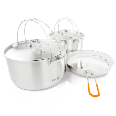 Produktbild von GSI Glacier Stainless Truppenkochset