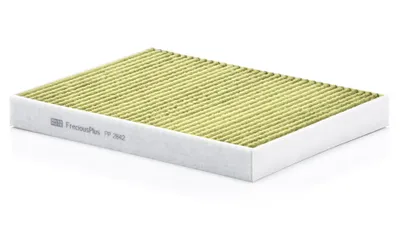 Produktbild von MANN-FILTER FP 2842 Innenraumfilter Pollenfilter für VW Transporter V Bus (7HB, 7HJ, 7EB, 7EJ, 7EF, 7EG, 7HF, 7EC) Aktivkohle