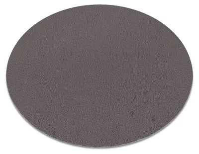 Image de Tapis de lavage moderne LINDO cercle gris, antidérapant, shaggy gris cercle 120 cm