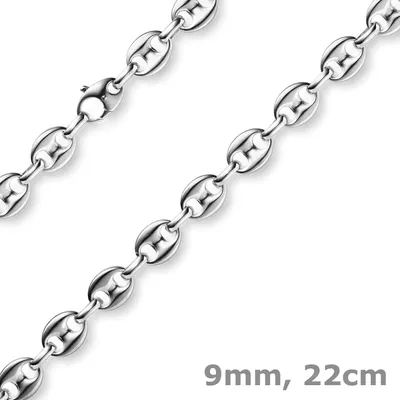 9mm-Schiffsanker-Armband-aus-585-Weißgold-22cm