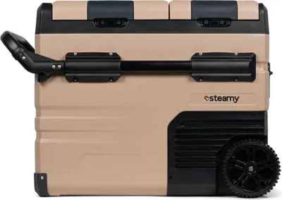 Produktbild von Steamy-E Dual Zone 45, Elektrische Kühlbox mit Rollen, 45L