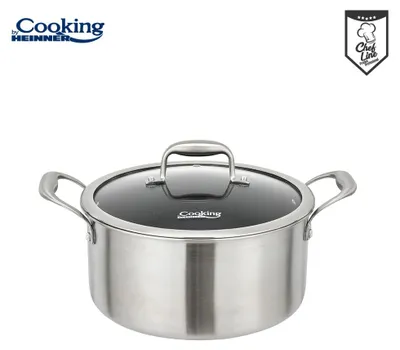 Produktbild von Heinner HR-MRK-20, 2,8 l, Rund, Edelstahl, Aluminium, Edelstahl, Aluminium, Keramik, Edelstahl