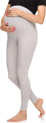Image de Leggings de grossesse longs pour femmes Merry Style en viscose MS10-297 (mélangé, XXL)