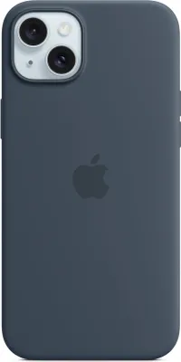 Produktbild von Apple iPhone 15 Plus Hülle - Silikon - Soft Case, Backcover - Blau
