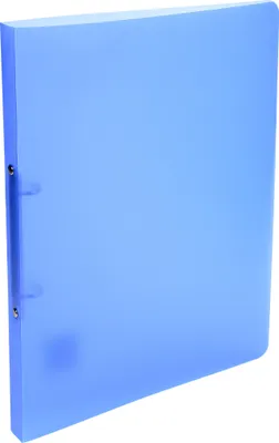 Image de Exacompta 25x Classeur 2 anneaux 15 mm polypropylène Chromaline A4 Bleu 54152E