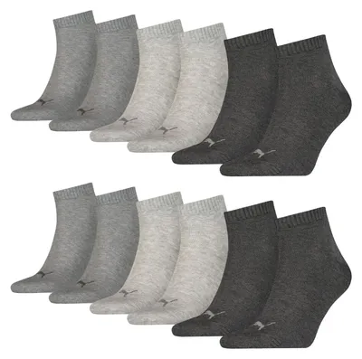Produktbild von 6 Paar PUMA Uni Quarter Socken