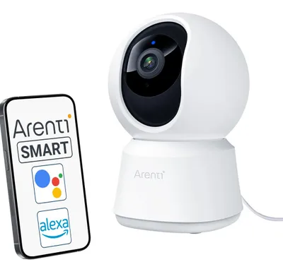 Obrázok produktu pre Arenti Indoor 5G Wi-Fi UHD 3K/5MP Pan Tilt Zoom Priv Cam