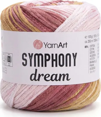 Zdjęcie produktu dla Yarn Art Symphony Dream 3104 Przędza dziewiarska
