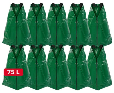 Produktbild von NOOR Bewässerungssack FROGBAG - 75 L Bewässerungsbeutel (10 Stück) - robuster Wassersack 90x52x84 cm - Baumbeutel aus PE-Gewebe 200 g/m² reißfest