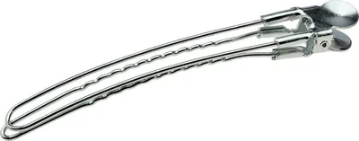 Produktbild von Efalock Hair Cut Clips Abteilklammern silber 12 Stück