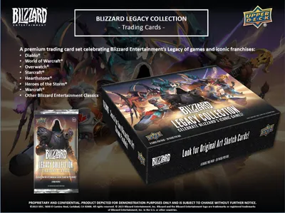Produktbild von 2022-23 Upper Deck Blizzard Legacy Collection Hobby Box | B1561
