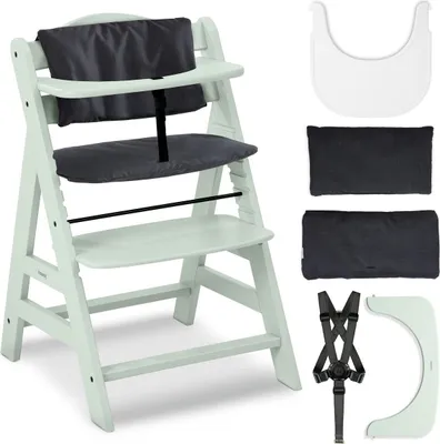 Produktbild von Hauck Hochstuhl Alpha Plus Mint - im Sparset