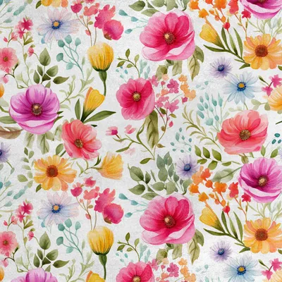 Image de Royal Velvet Tissu Polyester A coudre - Motif Fleurs - RDX2235