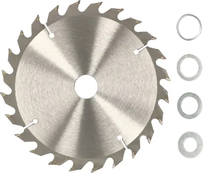 Obrázok produktu pre KOTARBAU® Karbidový pílový kotúč na rezanie dreva 24 zubov Ø 160 mm + redukčné krúžky