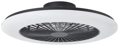 Produktbild von Brilliant G60021/06 Salerno LED Deckenleuchte 58 cm schwarz Kunststoff schwarz LED integriert