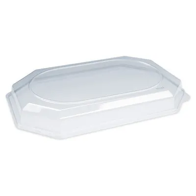 Produktbild von 10x Domdeckel rPET klar für Catering-Platte WX-74955
