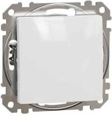 Zdjęcie produktu dla Włącznik/wyłącznik 1-biegunowy Sedna Design biały błyszczący SDD111101 Schneider Electric