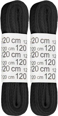 Produktbild von Schnürsenkel Sport "2 Paar" Schnürriemen - Schwarz 120cm