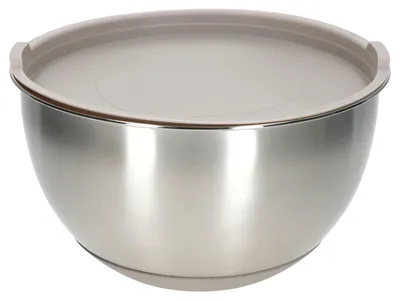 Produktbild von Kela MARY Schüssel mit Deckel beige 3,5L Rührschüssel Salat-Schale Teig Backen