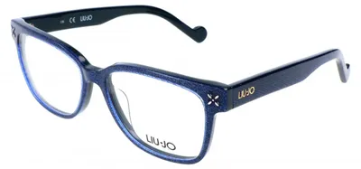Produktbild von Liu Jo LJ2650 Blue denim wglitter 52/15/135 Damen Brillen