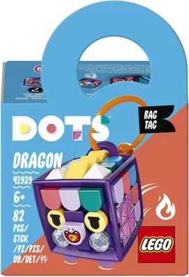 Obrázok produktu pre LEGO® DOTS 41939 prívesok na tašku Drak